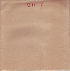 空の穴(2001)［22×22cm］（封筒入・パンフレット+薄紙12枚） 